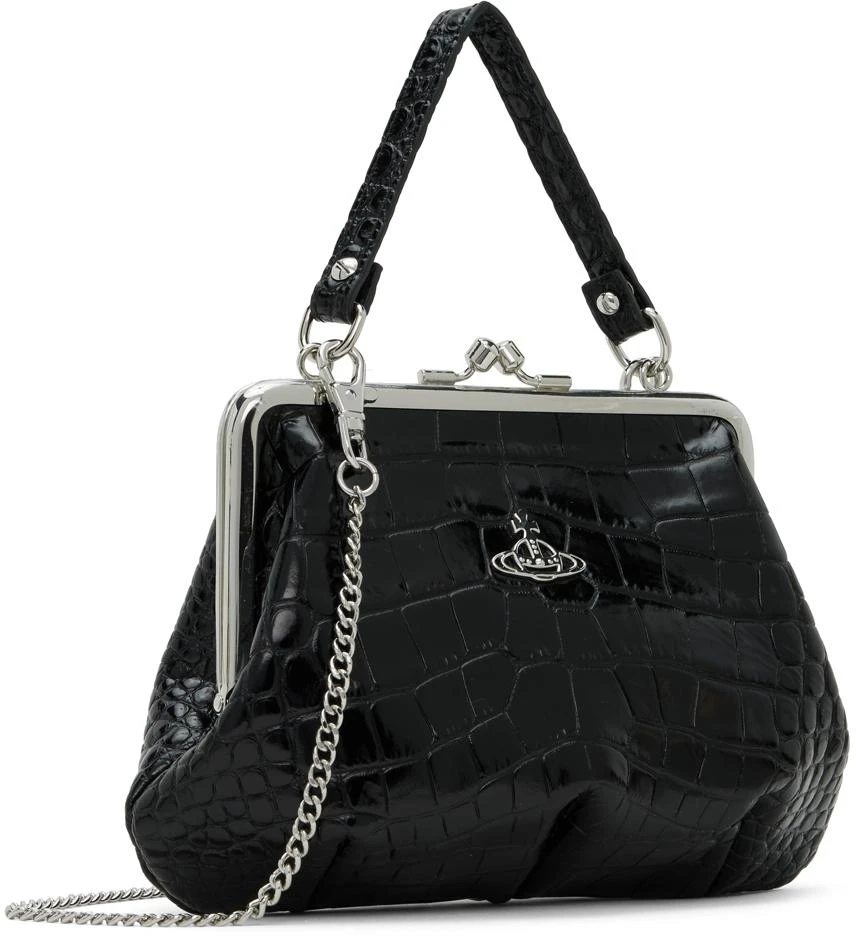 Vivienne Westwood Black Granny Frame Bag 2