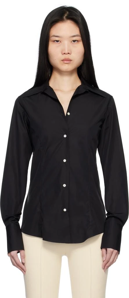 FLORE FLORE Black Giulia Shirt 1