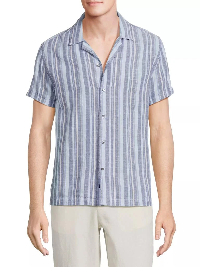 Rails Amalfi Striped Cotton Camp Shirt 3