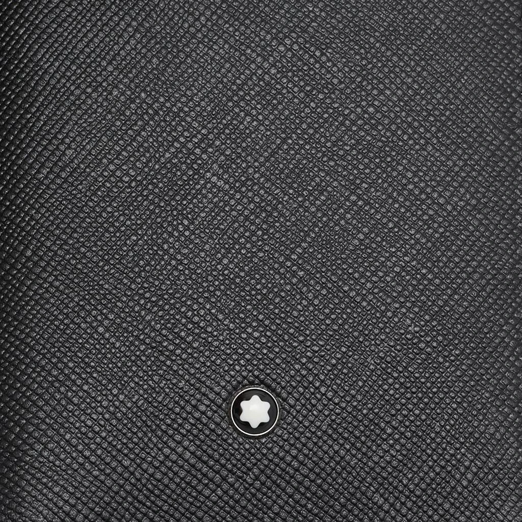 MontBlanc Montblanc Black Leather Sartorial Business Card Holder 5