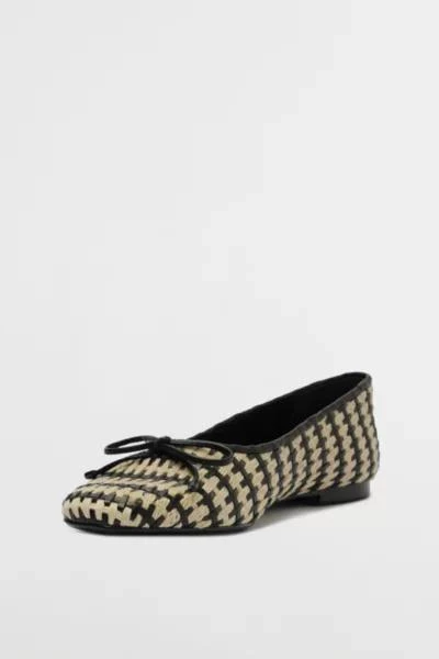 Schutz Schutz Arissa Straw Ballet Flat 3