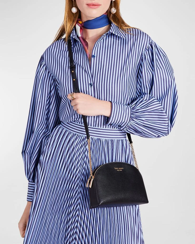 Kate Spade double zip leather crossbody bag 2