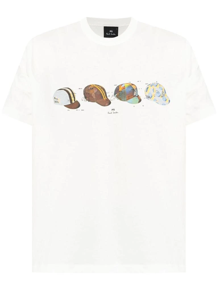 Paul Smith PS PAUL SMITH - Cycling Caps Cotton T-shirt 1