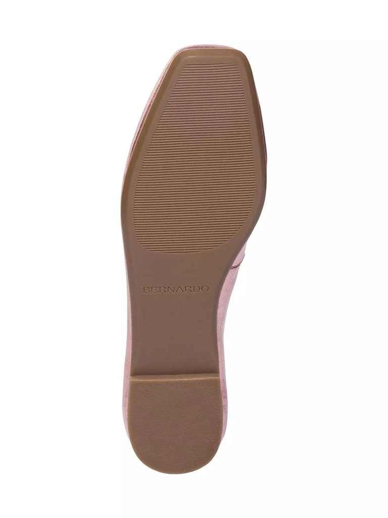 Bernardo Gwynn Metallic Leather Bellerina Flats 7