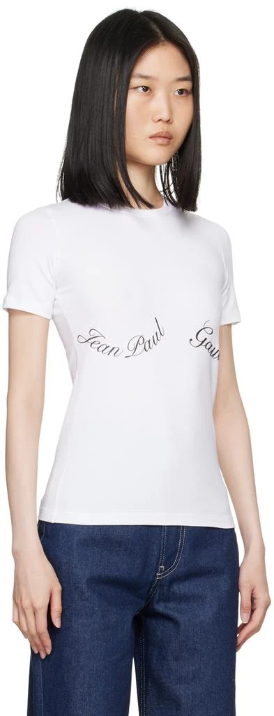 Jean Paul Gaultier White 'The Jean Paul Gaultier' T-Shirt 2