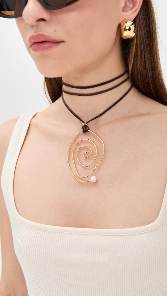 Eliou Espiral Wrap Necklace