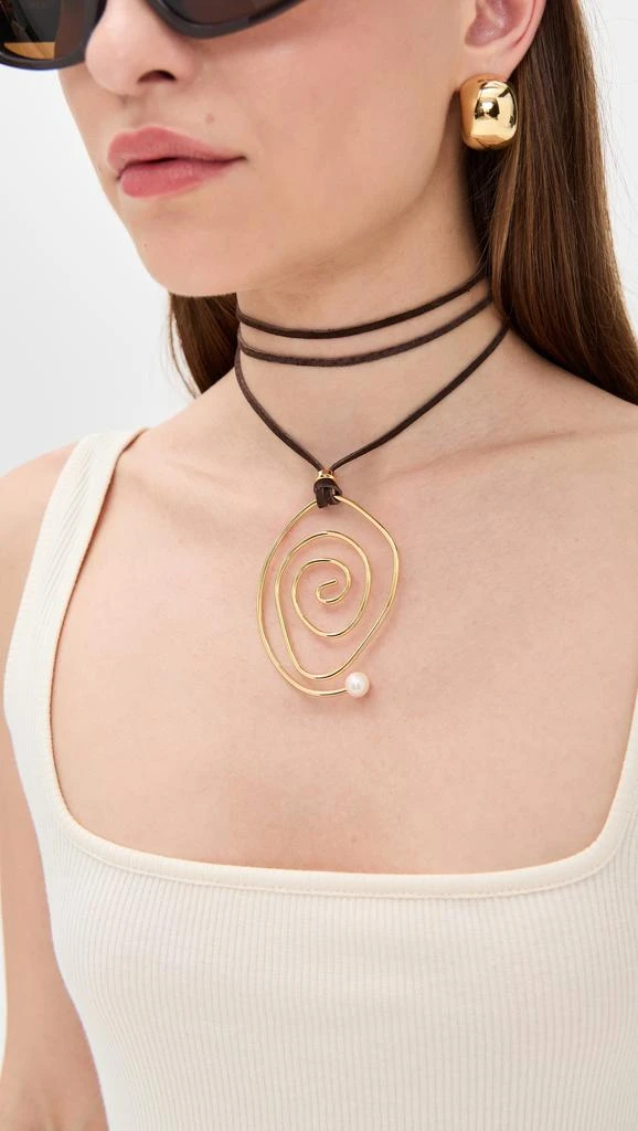 Eliou Espiral Wrap Necklace 2