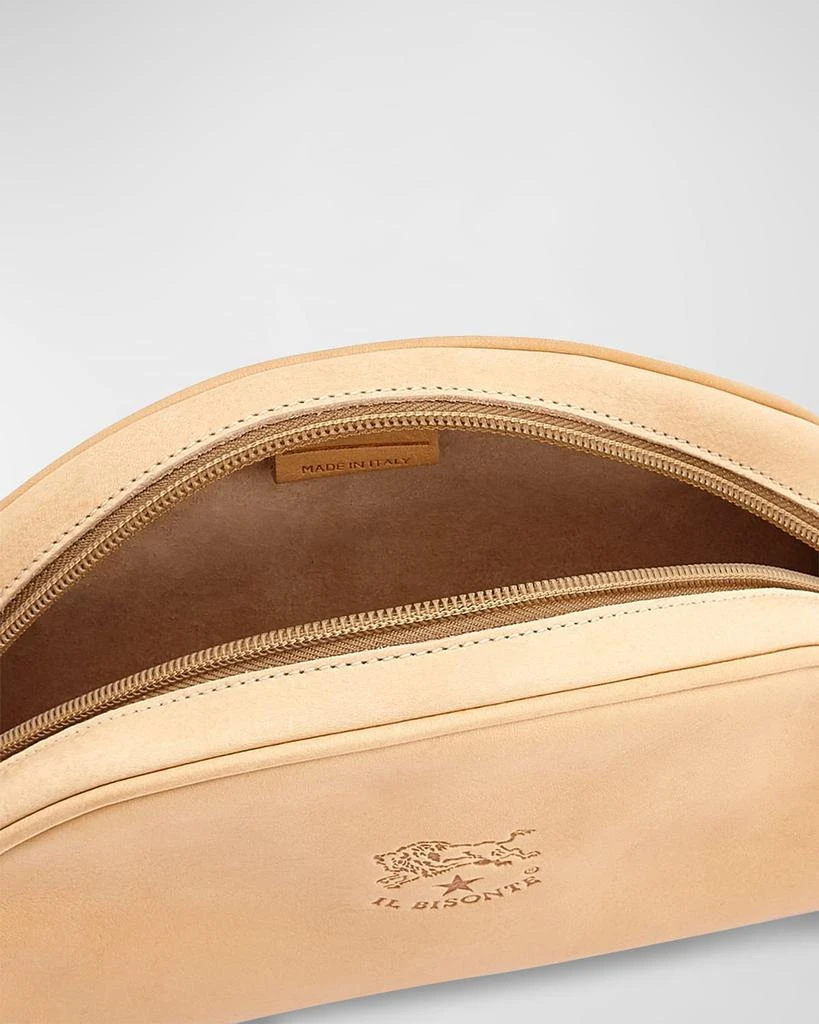 Il Bisonte Classic Zip Leather Crossbody Bag 3