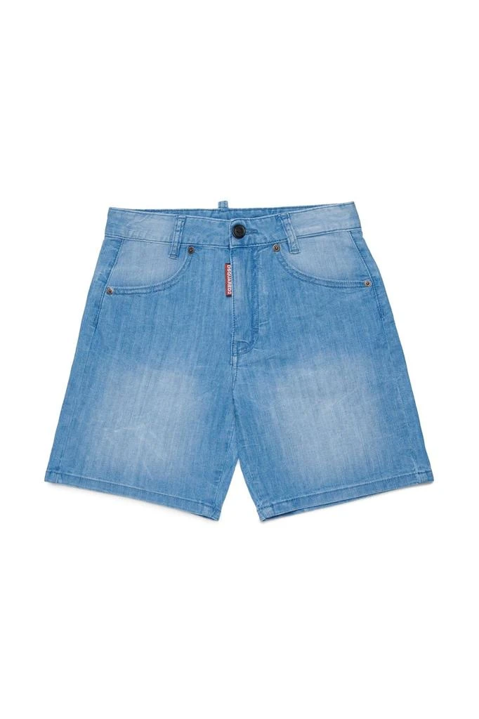 DSQUARED2 Dsquared2 Kids Logo Denim Shorts