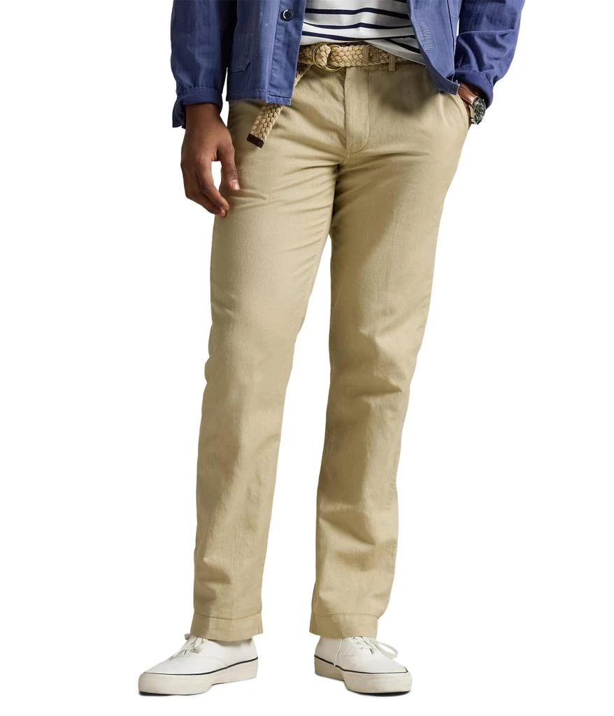 Ralph Lauren Classic Fit Linen-Blend Pants 1