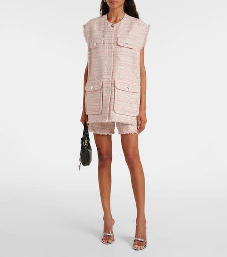 Versace Gianni Ribbon 95 PVC wedge mules 2