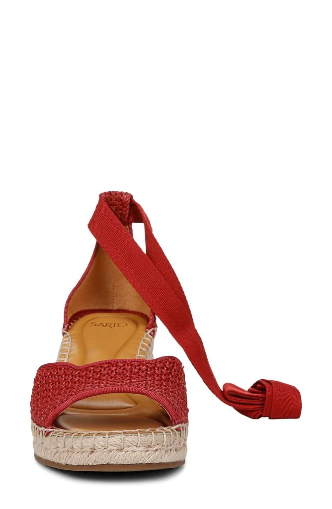 SARTO by Franco Sarto Casey Ankle Wrap Espadrille Platform Wedge Sandal 4