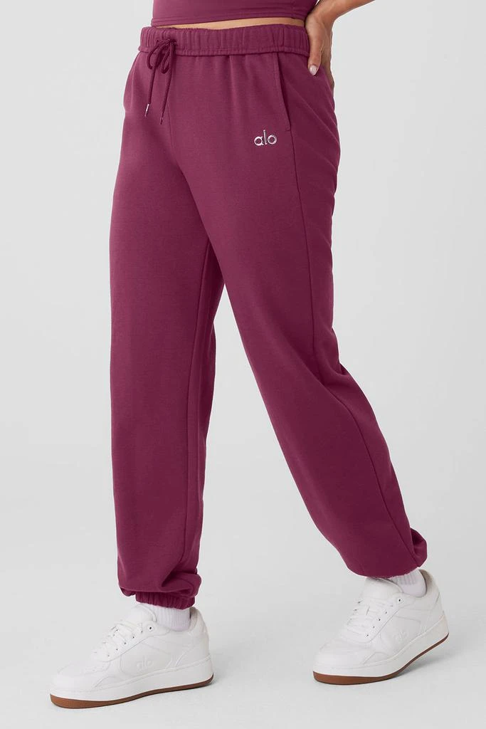 Alo Yoga Accolade Sweatpant - Wild Berry 7