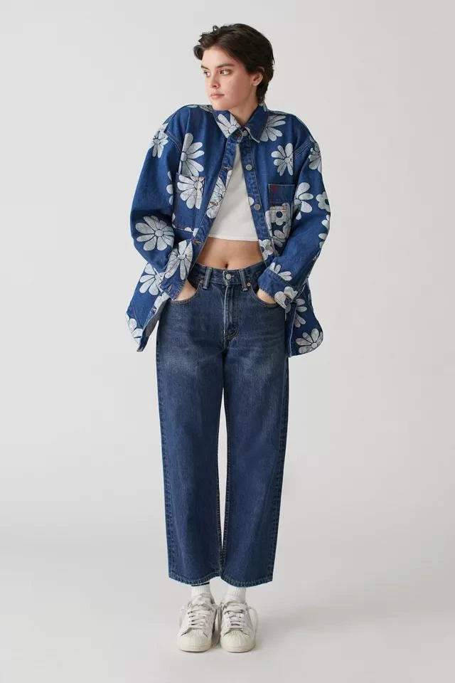BDG BDG Elissa Denim Printed Shirt Jacket 3