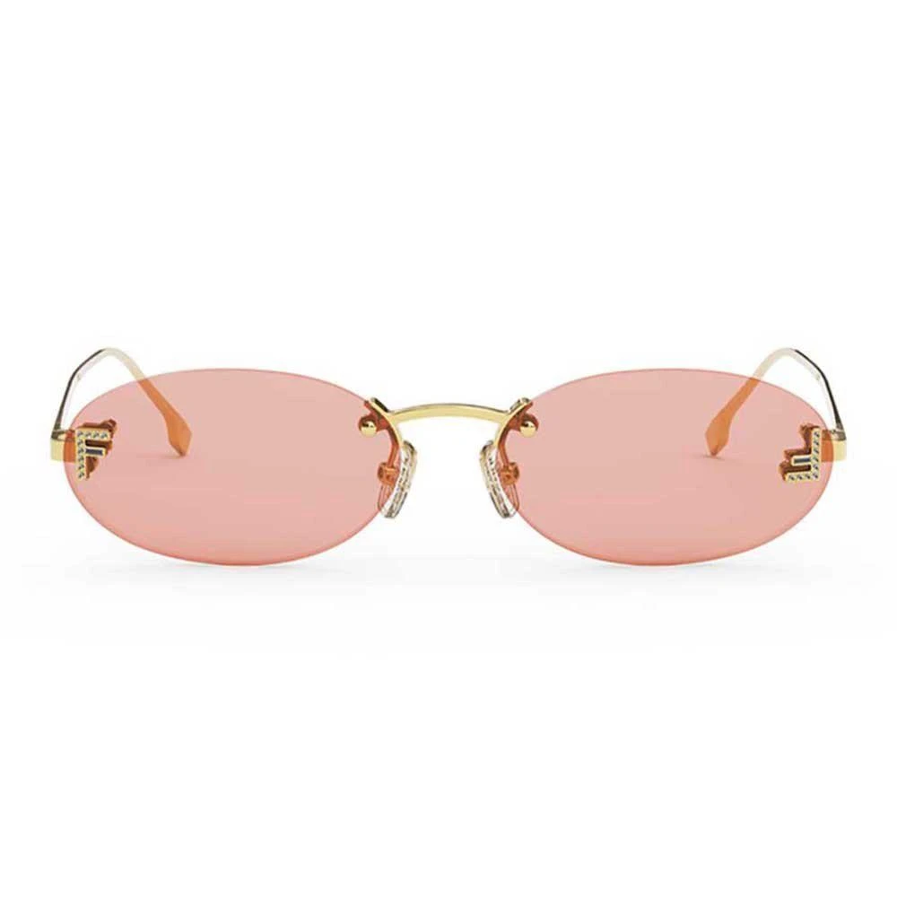 Fendi Fendi Eyewear Oval Frame Sunglasses 1