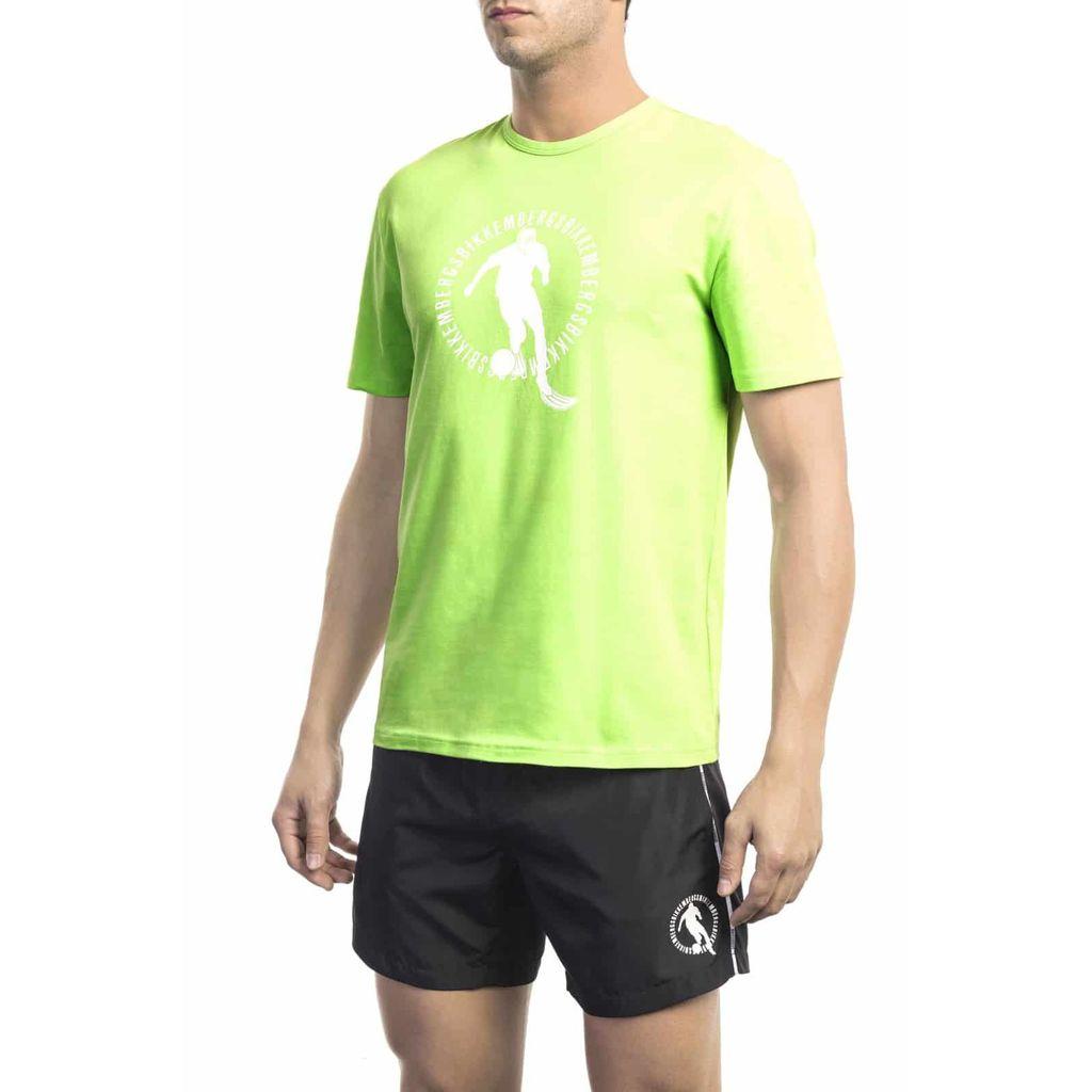 Bikkembergs Beachwear T-shirts Green Men