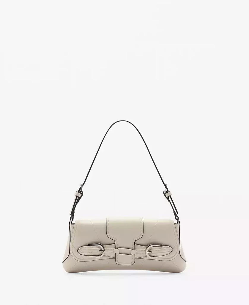 Mango Women's Buckles Detail Shoulder Bag 1