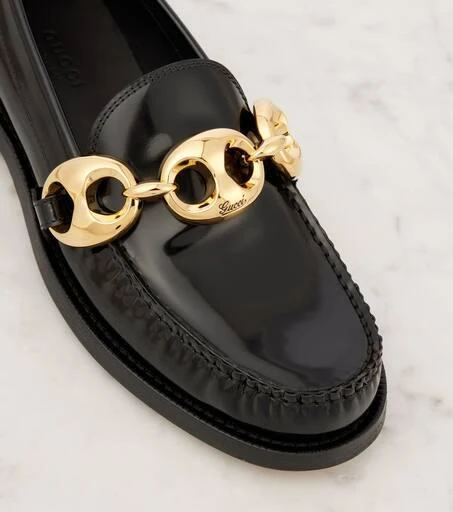Gucci Marina patent leather loafers 5