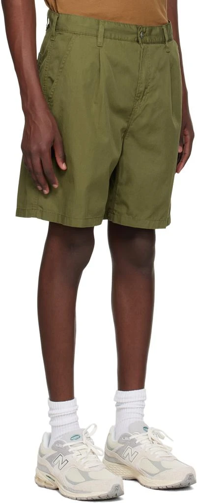 Carhartt WIP Green Albert Shorts 2