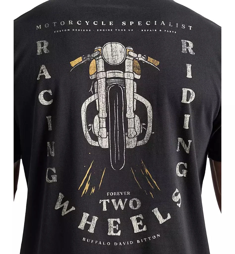 BUFFALO David Bitton Men's Motorcycle Graphic T-Shirt 5