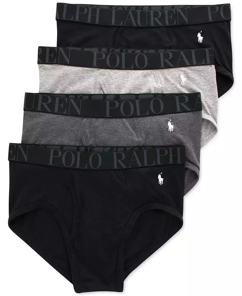 Ralph Lauren Men's 4-Pack Classic Stretch Briefs