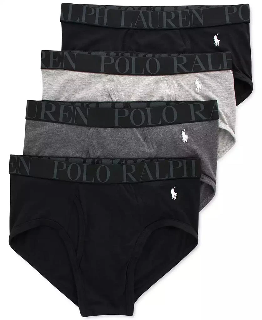 Ralph Lauren Men's 4-Pack Classic Stretch Briefs 2