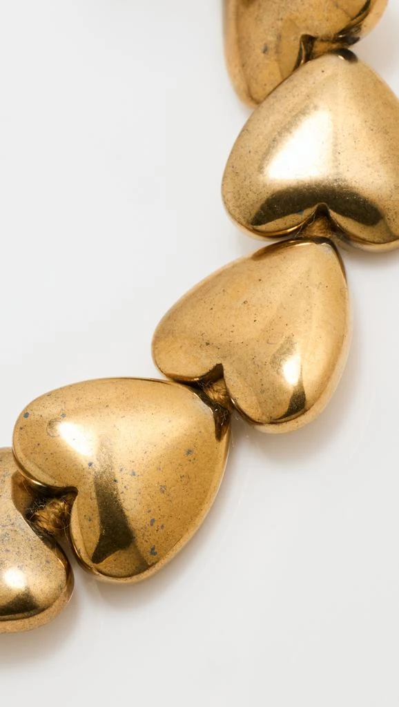 Jia Jia Hematite Golden Heart Bracelet 4