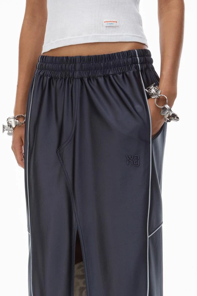 Alexander Wang Deconstructed Tube Skirt in Satin Faille Jersey 3