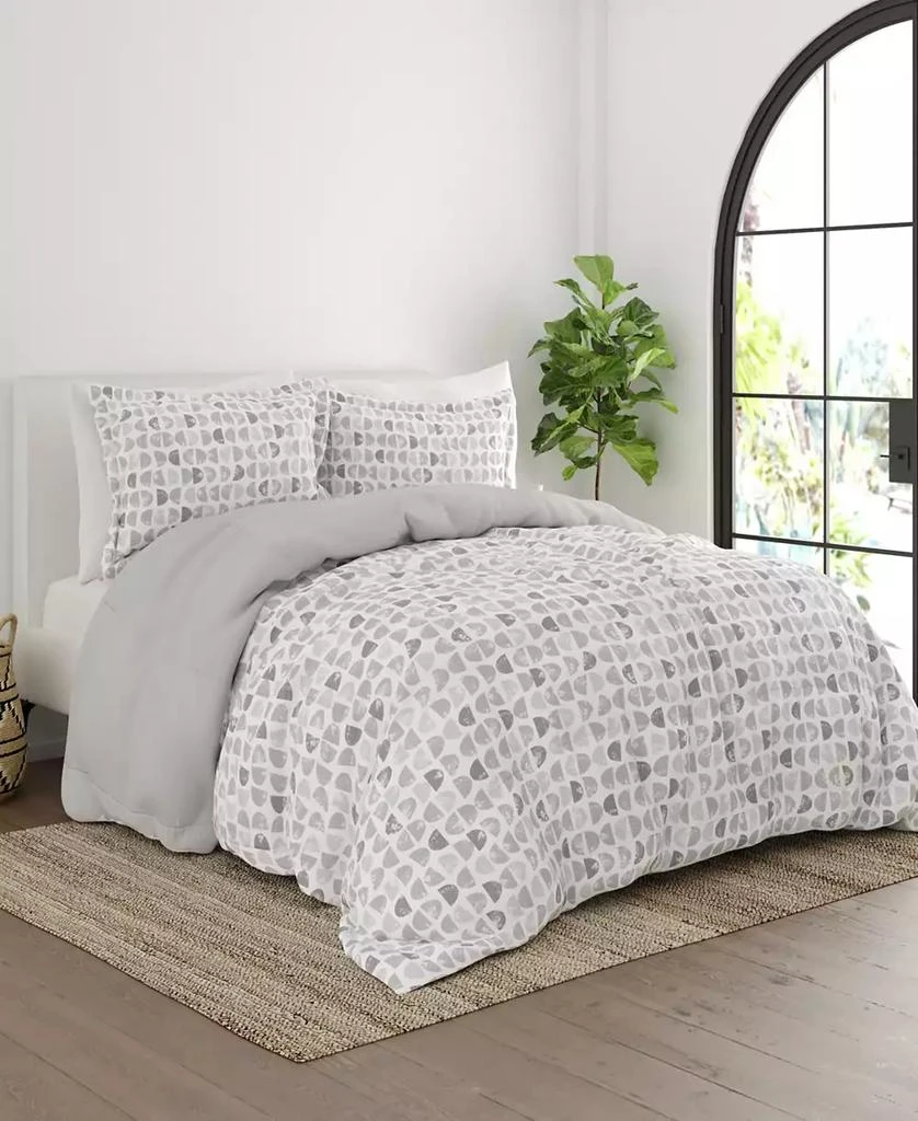 IENJOY HOME Moonlight Stars Reversible 3-Pc. Comforter Set 6