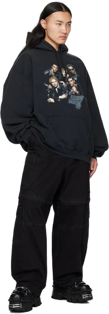 Vetements Black Runway Backstreet Boys Oversized Hoodie 4