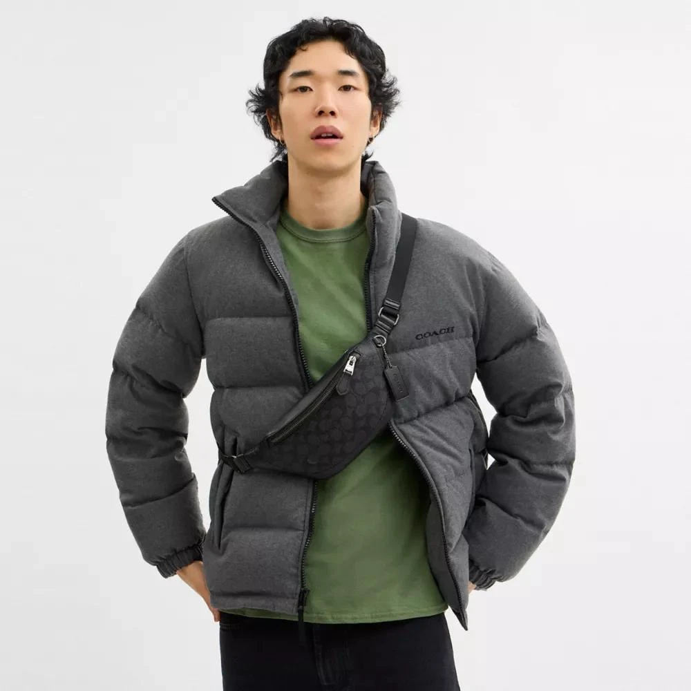 Coach Warren Mini Belt Bag In Signature Canvas 2