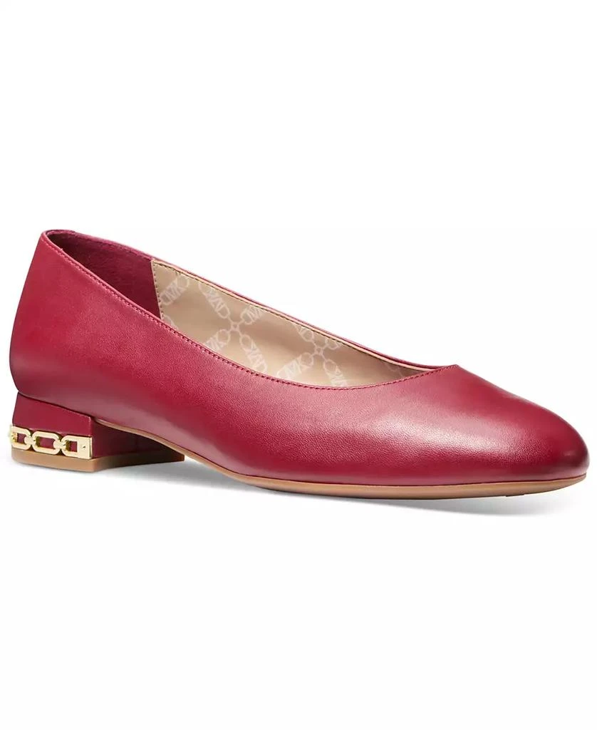 Michael Kors Women's June Chain-Detail Ballet Flats 1