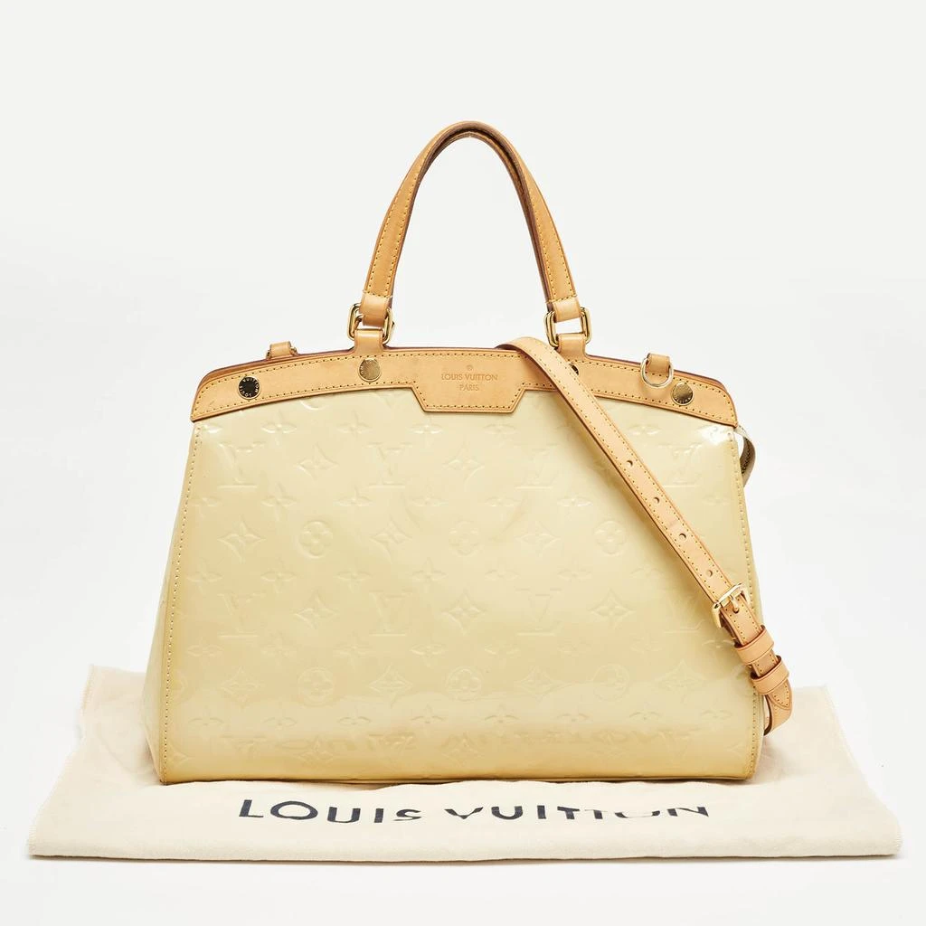 Louis Vuitton Louis Vuitton Citrine Monogram Vernis Brea MM Bag 21