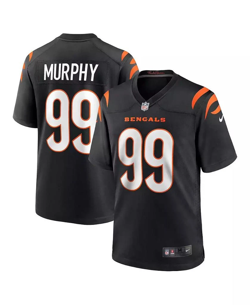 NIKE Men's Myles Murphy Black Cincinnati Bengals 2023 NFL Draft First Round Pick Game Jersey 1