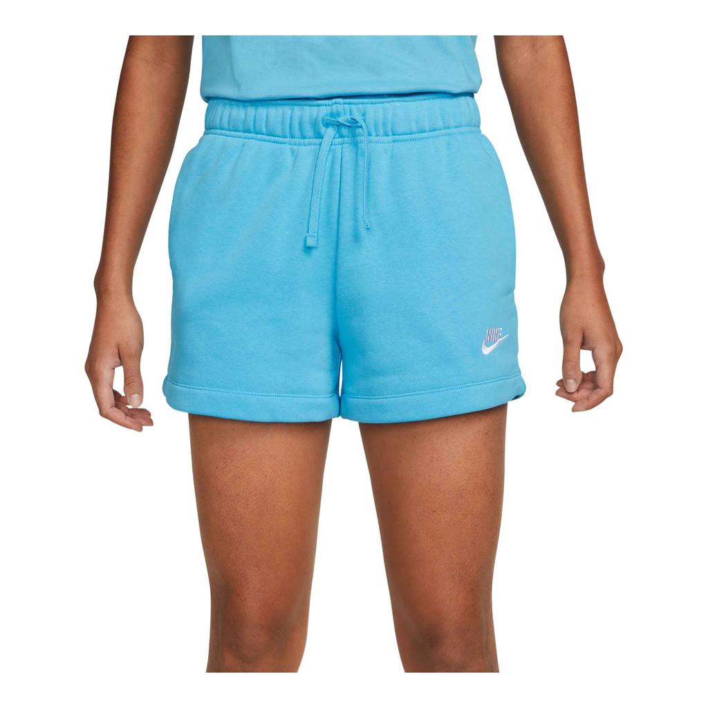 nike club shorts women's