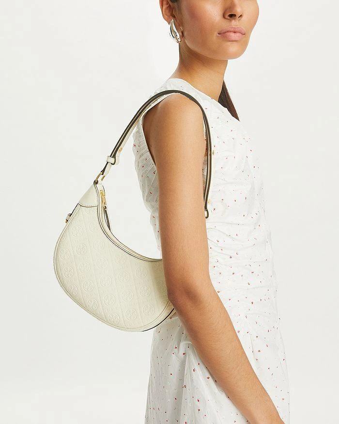 Tory Burch T Monogram Crescent Bag 2