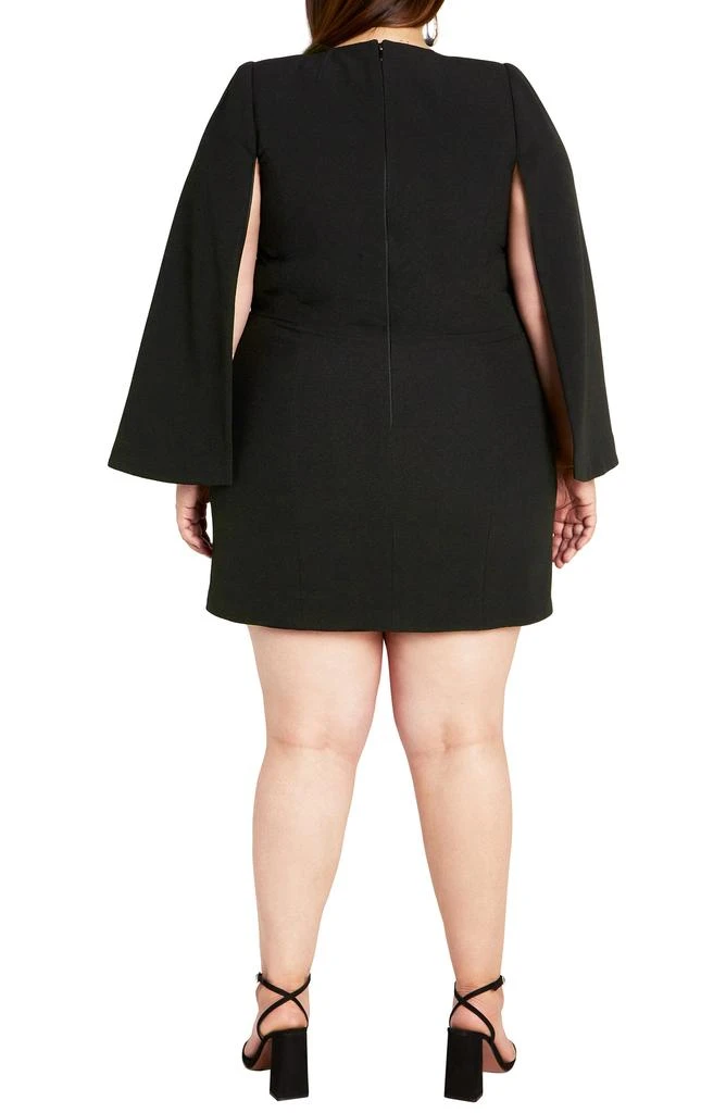 City Chic Amaya Long Sleeve Minidress 2