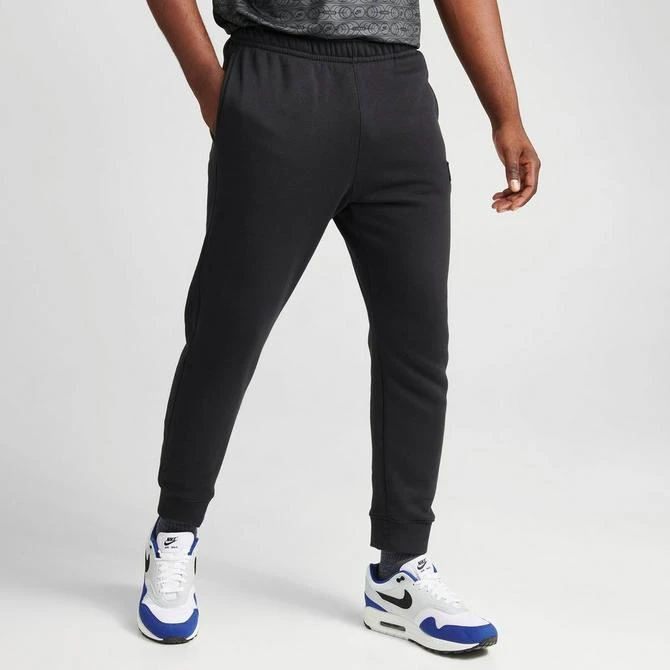 NIKE Men's Nike Club Fleece Logo Patch Jogger Pants 5