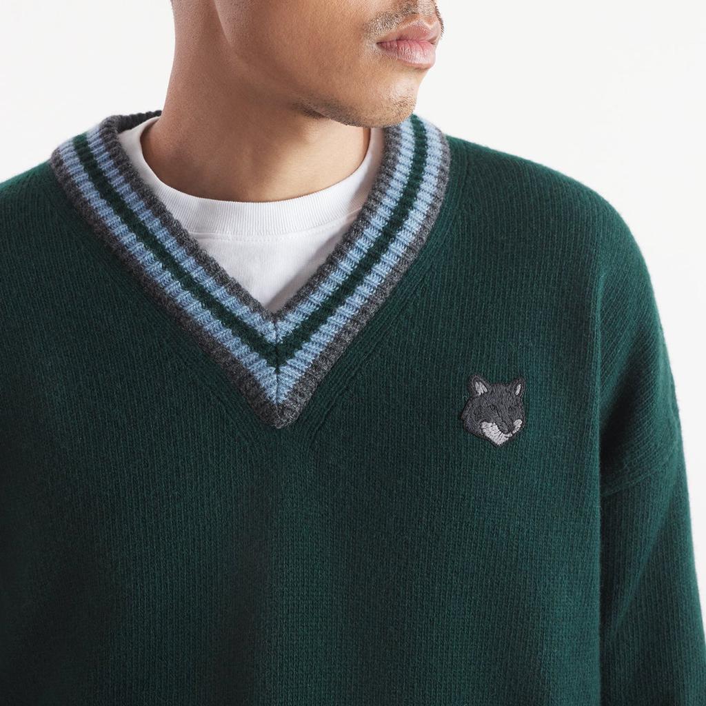 Shop Bold Fox Head Patch Comfort Jumper - Botanical Garden - Homme