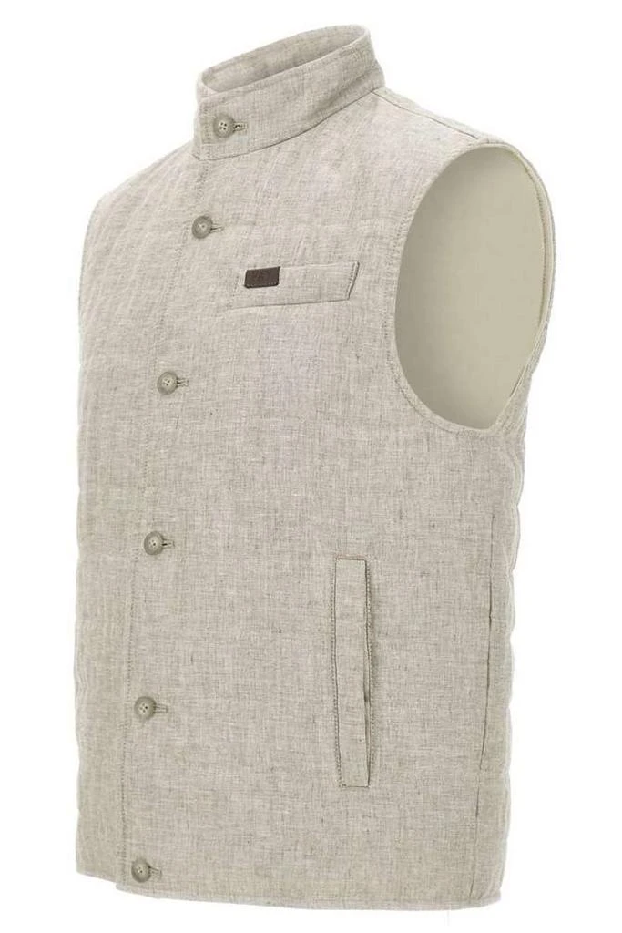 FAY Fay Stand Collar Vest 3