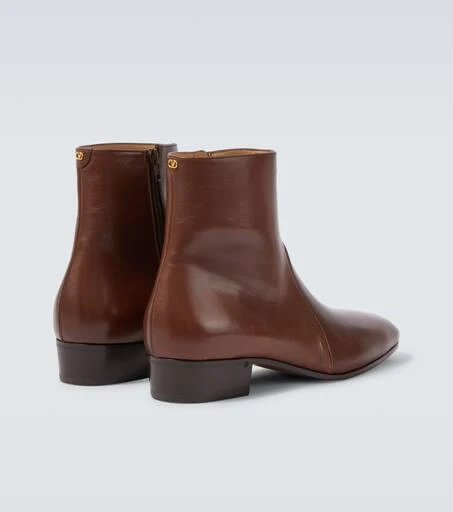 Valentino VLogo leather ankle boots 6