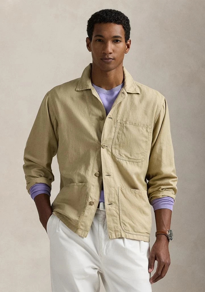 Ralph Lauren Linen-Cotton Overshirt 1