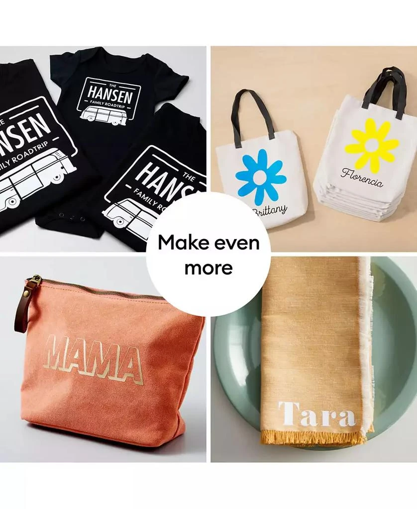 cricut Value Iron-On Vinyl Sheets, Rainbow Sampler - 12 in x 12 in (40 count) 7