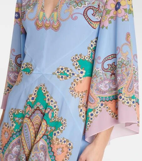 ETRO Paisley silk crêpe de chine maxi dress 5