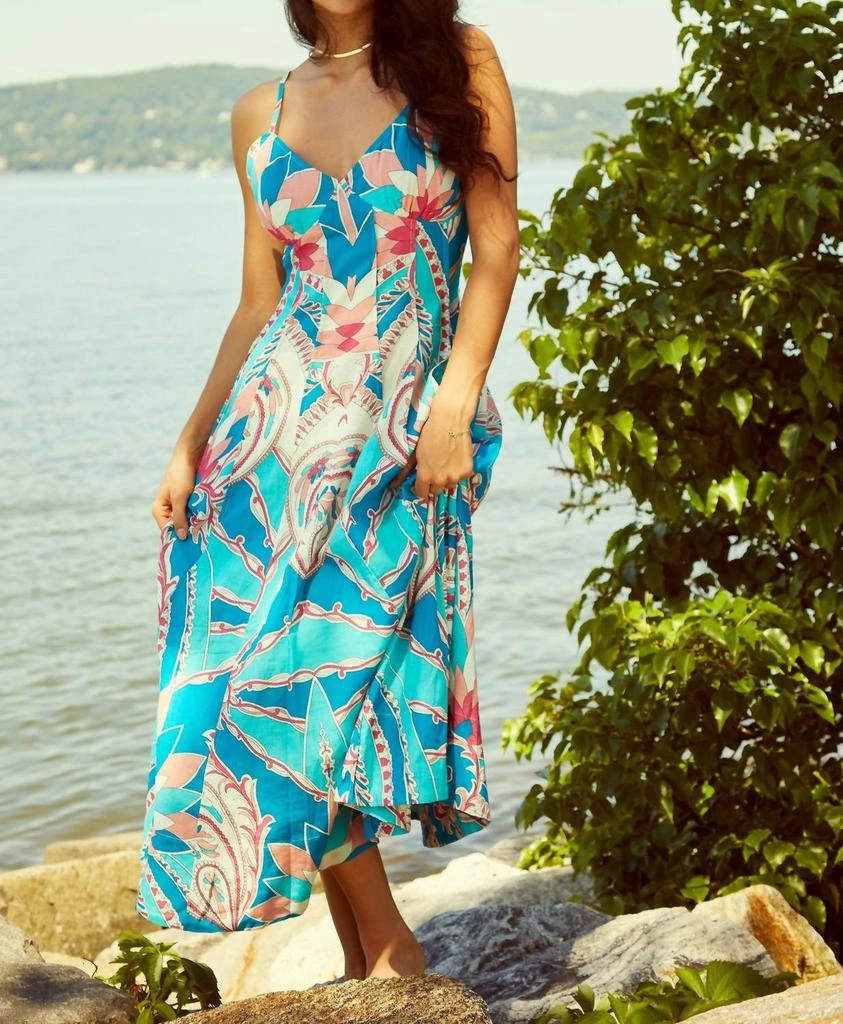 Love The Label Chloe Midi Dress In Bennett Print 2