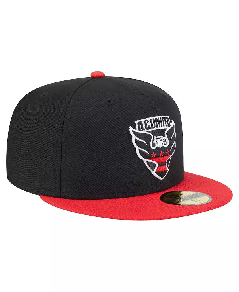 New Era Men's Black D.C. United 2025 Kickoff 59FIFTY Fitted Hat 3
