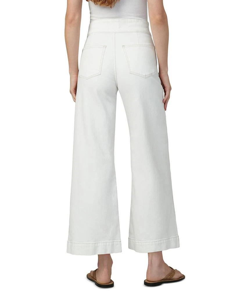 Joe's Jeans The Ellia High Rise Wide Leg Ankle Jeans in Milk 2