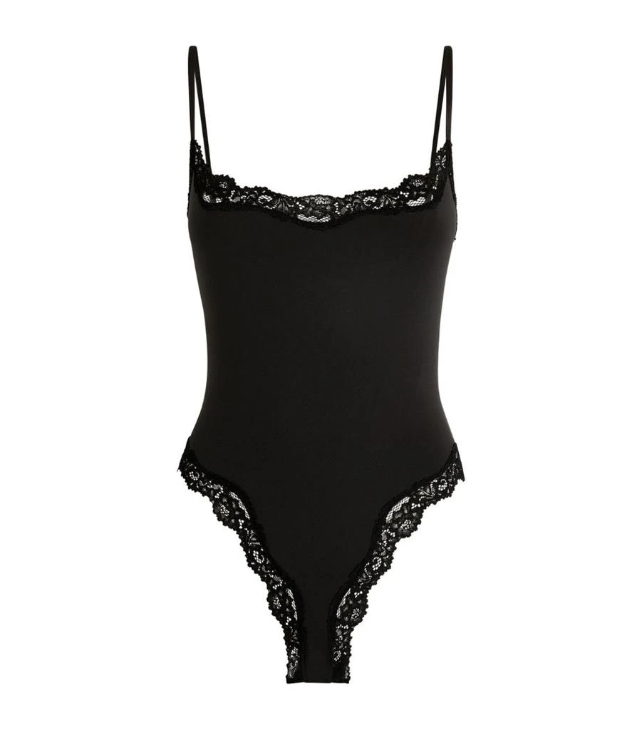 SKIMS Fits Everybody Lace-Trim Bodysuit 1