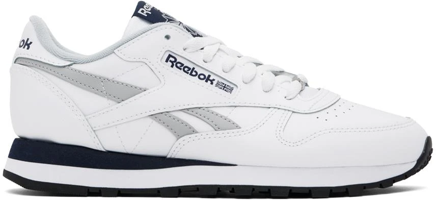 Reebok White Classic Leather Sneakers 1