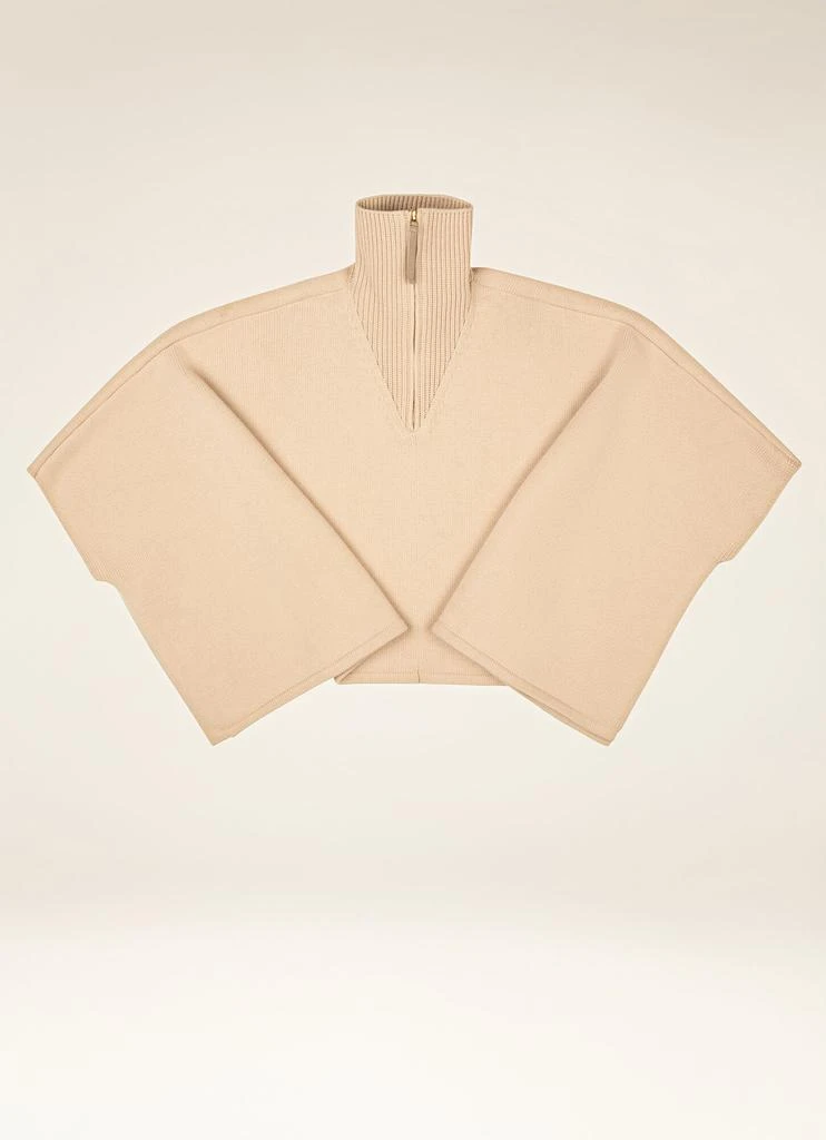 Bally Ribbed Cape 4